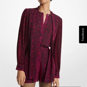 ✨ Michael Kors Snake Print Romper | NWT ✨